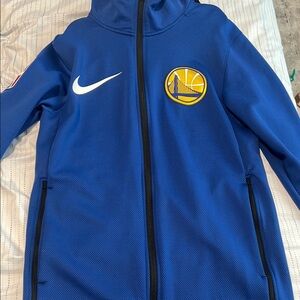 Nike Blue Warriors Zip-Up Jacket